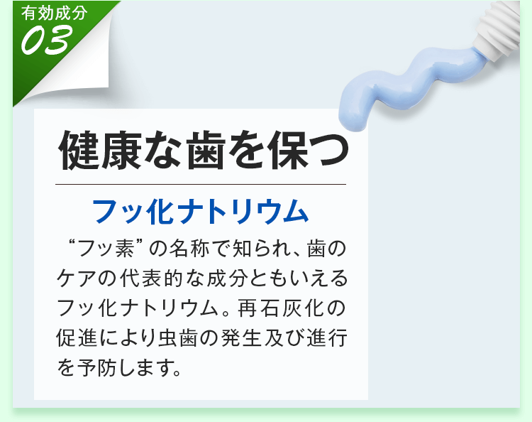 健康な歯を保つ