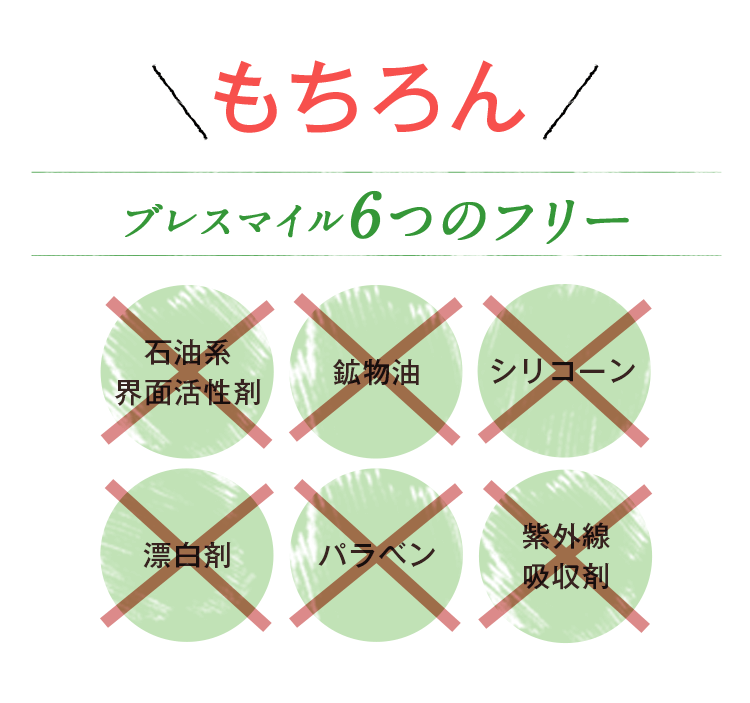 ブレスマイル6つのフリー