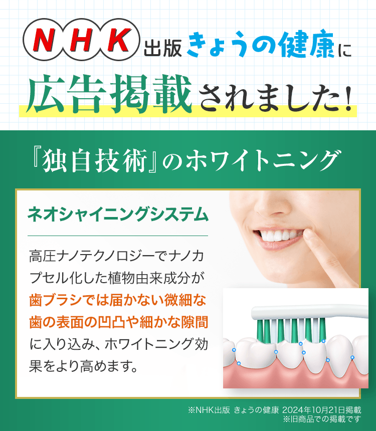 NHK出版きょうの健康で紹介されました！